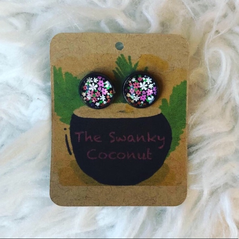 Beautiful Handmade Floral Earrings